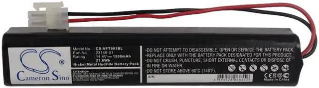 Alt view image 4 of 4 - Battery for VeriFone TOPAZ 23149-01 Payment Terminal CS-VFT901BL 14.4v 1500mAh