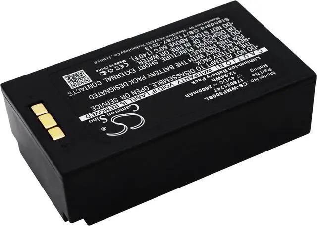 Alt view image 2 of 5 - Battery for MobiWire MobiPrin 3 178081747 Payment Terminal CS-WMP300BL 2600mAh