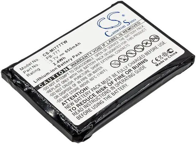 Main image of Battery for Midland 777 PMR446+ PB-777 Two-Way Radio CS-MI777TW 650mAh 2.41Wh