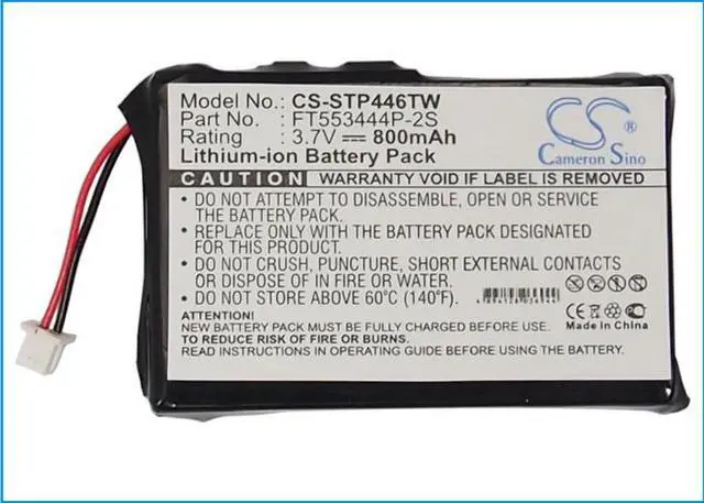 Alt view image 5 of 5 - Battery for Stabo 20640 600 Set PMR 446 Topcom Twintalker 7100 FT553444P-2S