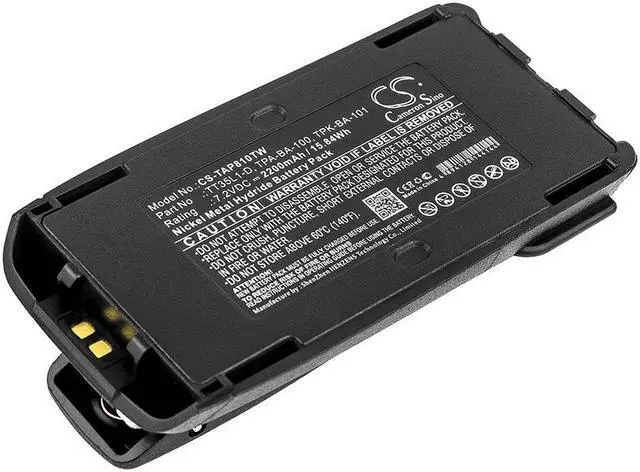 Main image of Battery for Tait TP8100 TP8115 TP9300 TPA-BA-100 TPK-BA-100 TT35L1-D 2200mAh