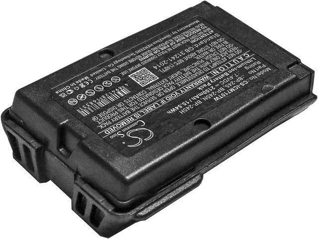 Alt view image 2 of 6 - Battery for Icom IC-M71 IC-M72 IC-M73 Euro Plus BP-245 BP-245H BP-245N Radio