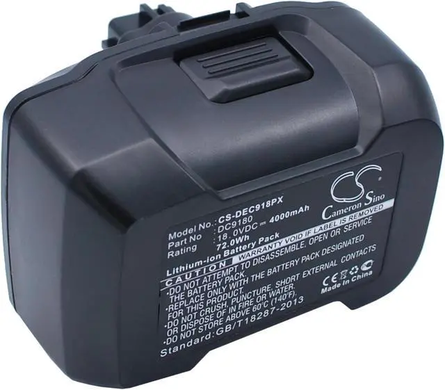 Alt view image 2 of 5 - Battery for DeWalt DCD925 DCD925B2 DCD925KA DCD925N DC9180 DC9180C DC9182 18.0v