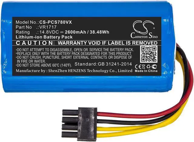 Alt view image 3 of 5 - Battery for Proscenic Cocoa Smart 780T 790T Summer P1s P3 SUZUKA KAKA P2 VR1717