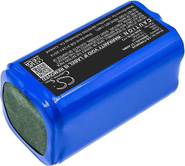 Alt view image 2 of 5 - Battery for Tesvor M1 N1 S3 T8 Coredy R300 Pure Clean SUN-INTE-172 SUN-INTE-273