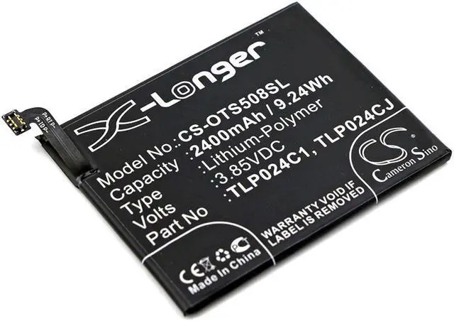 Main image of Battery for Alcatel A3 A30 1X Evolve 5046D Vodafone TLP024C1 TLP024CC TLP024CJ