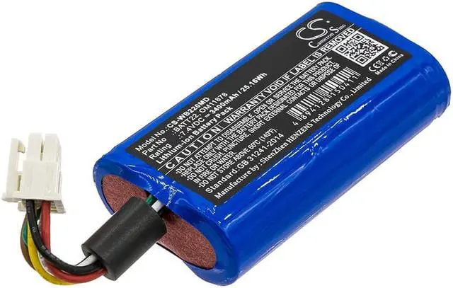 Main image of Battery for Welch-Allyn Connex Spot Grason-Stadler Protocol 901000 BATT22 3400mA