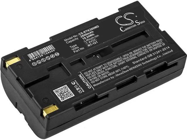 Main image of Battery for Righton K-Plus 3 Retinomax RT-121 CS-RTK300MD 7.4v 2600mAh 19.24Wh