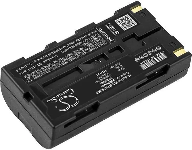Alt view image 2 of 3 - Battery for Righton K-Plus 3 Retinomax RT-121 CS-RTK300MD 7.4v 2600mAh 19.24Wh