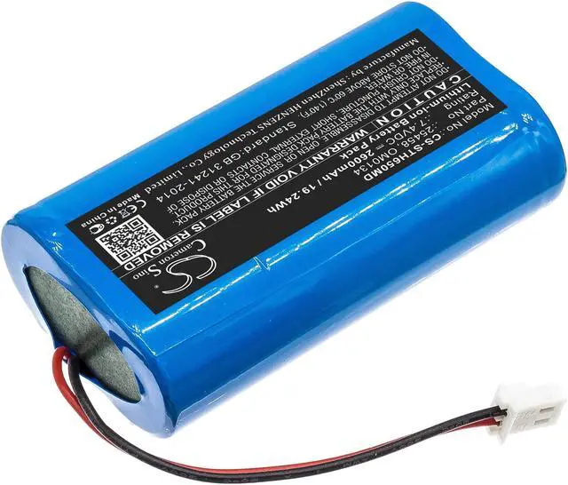 Alt view image 2 of 5 - Battery for SurgiTel Eclipse EHL65 EHL-65 Odyssey 25458 OM0134 CS-STH650MD