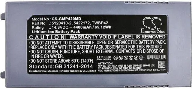 Alt view image 3 of 3 - Battery for GE Logic-E Logiq I Vivid E 5120410-2 5422172 M2836 M2836NO TWBP42
