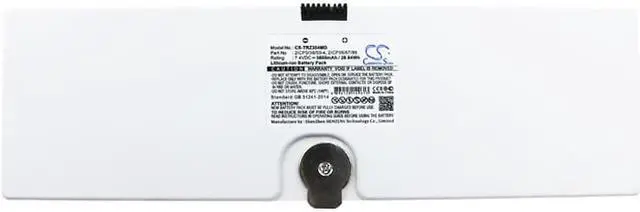 Alt view image 5 of 5 - Battery for TRIXELL 3543PR EZ DR 2ICP05/67/89 2ICP5/38/50-4 CS-TRZ354MD 3600mAh