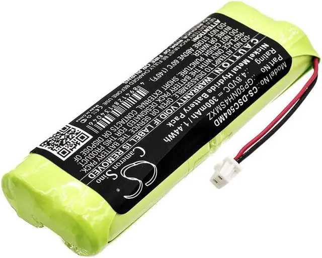 Alt view image 2 of 5 - Battery for Dentsply Smartlite Curer SmartLite PS GP50NH4SMXZ CS-DSC504MD 300mAh