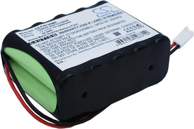 Alt view image 2 of 6 - Battery for Fresenius MCM P-200 VP1000 120024 BATT/110024 CS-FVA100MD 2000mAh