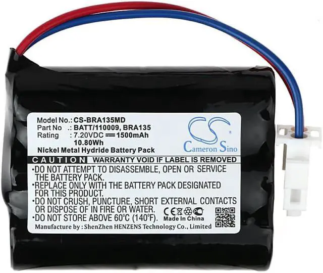 Alt view image 5 of 6 - Battery for Braun Perfusor FT VII Pousse pump 120009 34502947 BATT/110009 BRA135