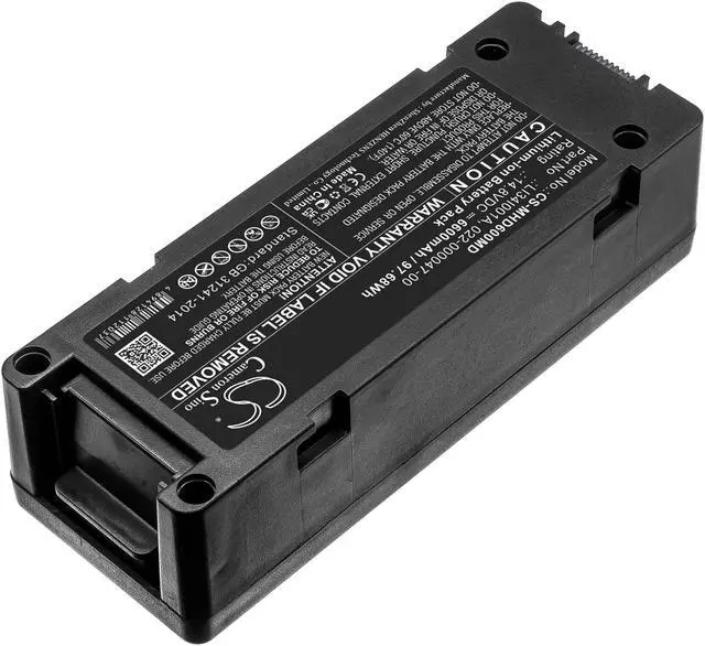 Alt view image 2 of 6 - Battery for Mindray BeneHeart D6 DP-50 Z5 Z6 022-000012-00 LI24I002A LI34I001A