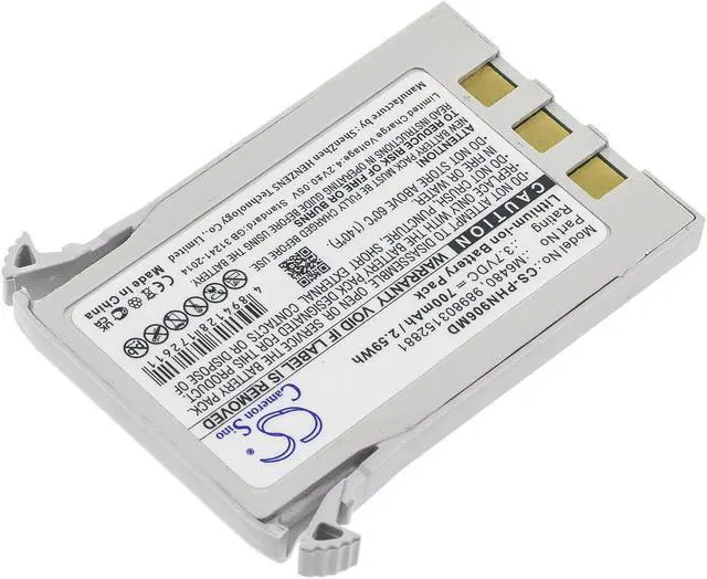 Alt view image 2 of 4 - Battery for Philips Expression MR200 Invivo 9065 9067 989803152881 M6480 700mAh