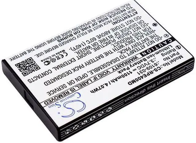 Alt view image 2 of 5 - Battery for Rainin E4 XLS+ MettlerToledo 6109-031 800-472-4646 E4-BATT 1100mAh