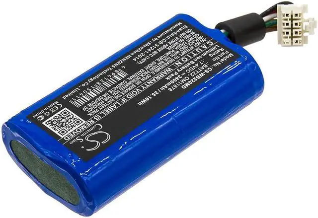 Alt view image 2 of 5 - Battery for Welch-Allyn Connex Spot Grason-Stadler Protocol 901000 BATT22 3400mA