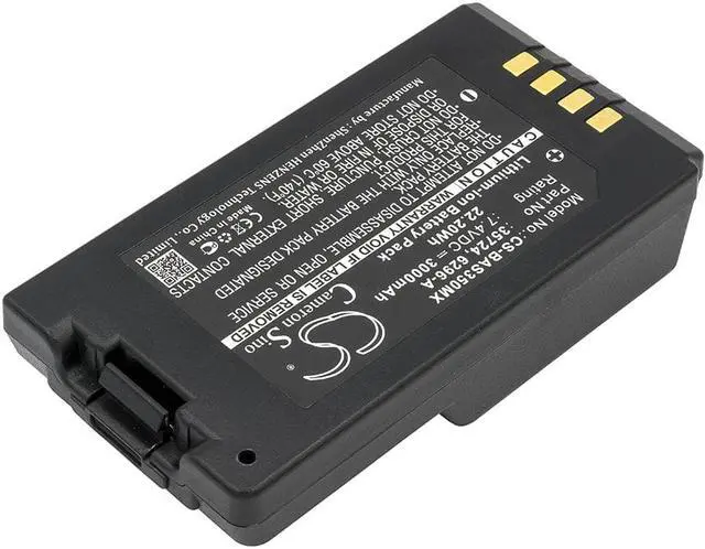 Alt view image 2 of 3 - Battery for Baxter 35700 55075-2 35083 35162 Sigma Spectrum Pumps 6296-A 3000mAh