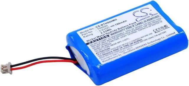 Alt view image 2 of 6 - Battery for BrandTech Multichannel Transferpette 705500 CS-BTH500MD 3.6v 700mAh