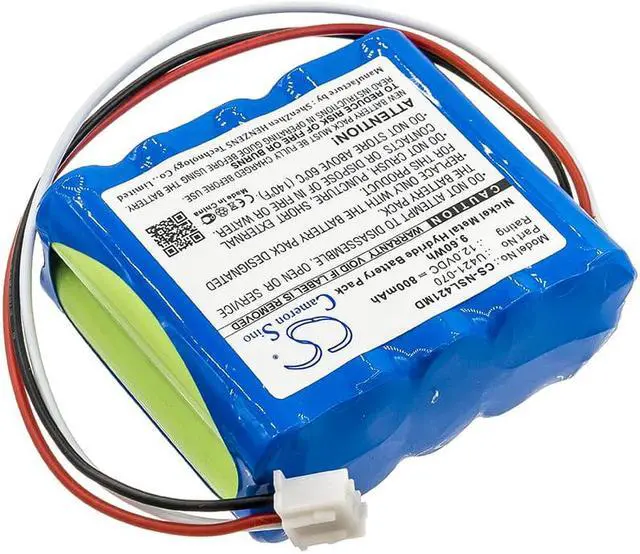 Alt view image 2 of 4 - Battery for Endo-Mate EM13M NE131 NE169 U421070 NSK EndoMate DT U421-070 Ni-MH