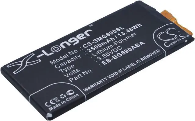 Main image of Battery for Samsung Galaxy S6 Active SM-G890 SM-G890A EB-BG890ABA CS-SMG890SL