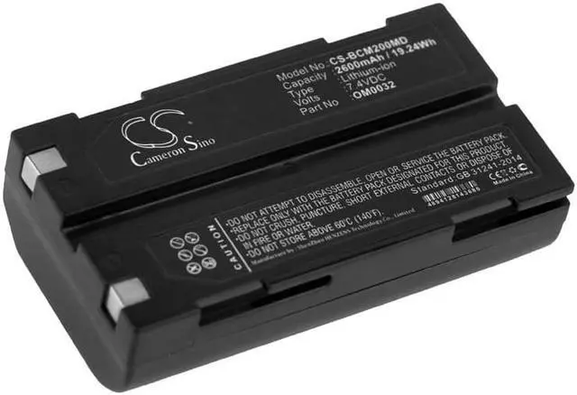 Main image of Battery for BCI Capnocheck II Capnograph Smiths MCR-1821J/1-H OM0032 8408 2600mA