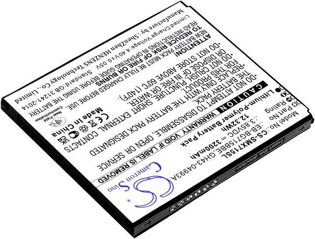 Alt view image 2 of 4 - Battery for Samsung Galaxy Xcover Pro SM-G715 SM-G715U EB-BG715BBE GH43-04993A