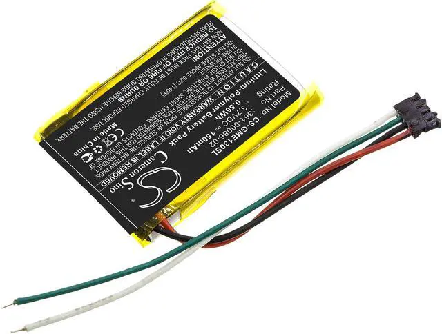 Alt view image 2 of 5 - Battery for Garmin 3LA037240 6ES142148 Edge 130 Plus 361-00086-02 CS-GME130SL