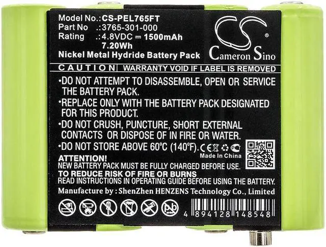 Alt view image 3 of 3 - Battery for Pelican 3715Z0 LED ATEX 2015 3760Z0 3765 3765PL 3769 3765-301-000