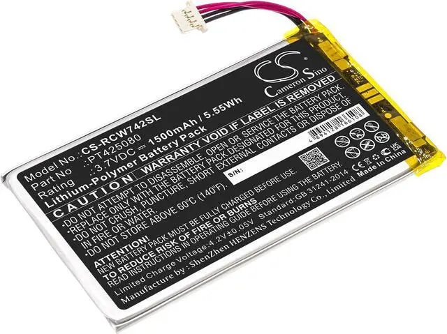 Main image of Battery for RCA RCT6773W22 RCT6773W22B T6873w42 Voyager II 7" PT425080 Tablet