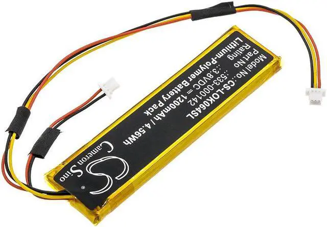 Alt view image 2 of 4 - Battery for Logitech Craft Y-R0064 533-000142 CS-LOK064SL 3.8v 1200mAh 4.56Wh