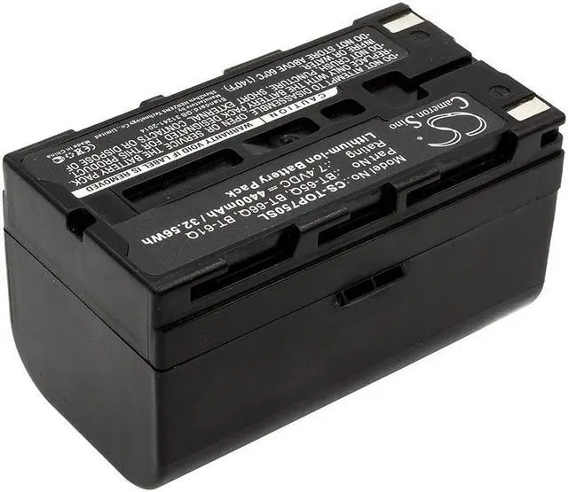 Alt view image 2 of 3 - Battery for Topcon FC100 FC-2000 GPT-9000 GPT-7500 GTS-700 BT-61Q BT-65Q BT-66Q