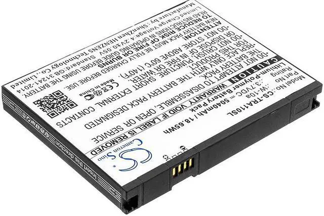 Alt view image 2 of 3 - Battery for Telstra MR2100 NightHawk M2 W-10a Hotspot CS-TRA110SL 3.7v 5040mAh