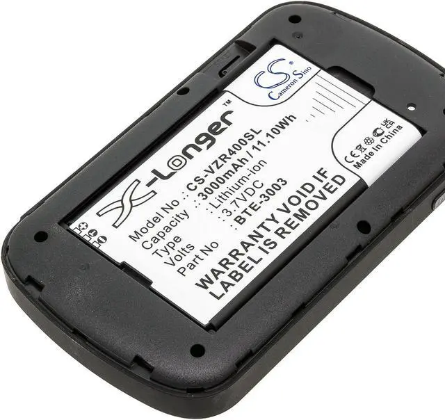 Alt view image 5 of 6 - Battery for Verizon ORB400LB RC400L BTE-3003 Hotspot CS-VZR400SL 3.7v 3000mAh
