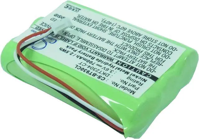 Alt view image 2 of 6 - Battery for Uniden BT-930 Toshiba DKT2304-CT Casio 3201013 MA-240 MH-200 ANA9310