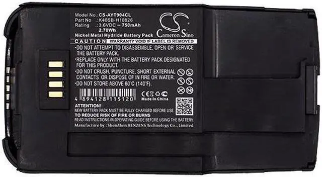 Alt view image 5 of 5 - Battery for Avaya 320409B 9040 9631 TransTalk MDW9040 MDW9040A 108586559 750mAh