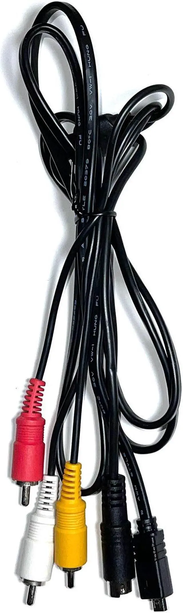 Alt view image 5 of 6 - AV Cable for Sony VMC-15FS S-Video RCA DCR-SR47 HDR-FX7 DCR-SX40 HDR-CX100 HDR-CX100B HDR-SR11