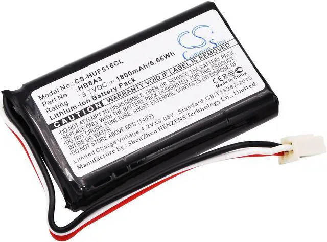 Main image of Battery for Huawei F501 F516 F530 FP515H HB6A3 ETS5623 CS-HUF516CL 3.7V 1800mAh