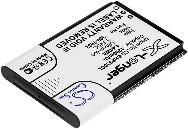 Alt view image 2 of 3 - Battery for Shoretel Phone IP930D 10000058 300-1032 SH-10450 CS-SHP930CL 1200mAh