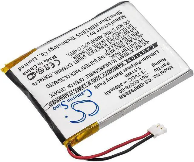 Alt view image 2 of 4 - Battery for Garmin Forerunner 920XT 361-00078-00 Smartwatch CS-GMF920SH 300mAh