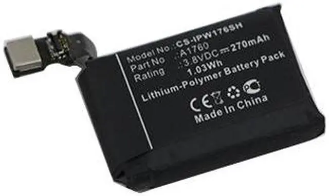 Main image of Battery for Apple MNNN2LL/A MP032LL/A Watch 2 38mm A1760 CS-IPW176SH