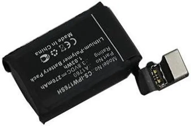 Alt view image 2 of 6 - Battery for Apple MNNN2LL/A MP032LL/A Watch 2 38mm A1760 CS-IPW176SH