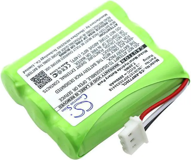 Alt view image 2 of 4 - Battery for AT&T WF720 Ni3615T30P3S534416 Cordless Phone CS-AWF720CL 2000mAh