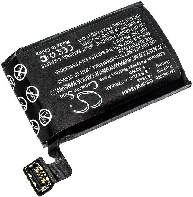 Alt view image 2 of 4 - Battery for Apple A1858 Watch Series 3 4G 38mm LTE A1848 MR352LL/A MRQE2LL/A
