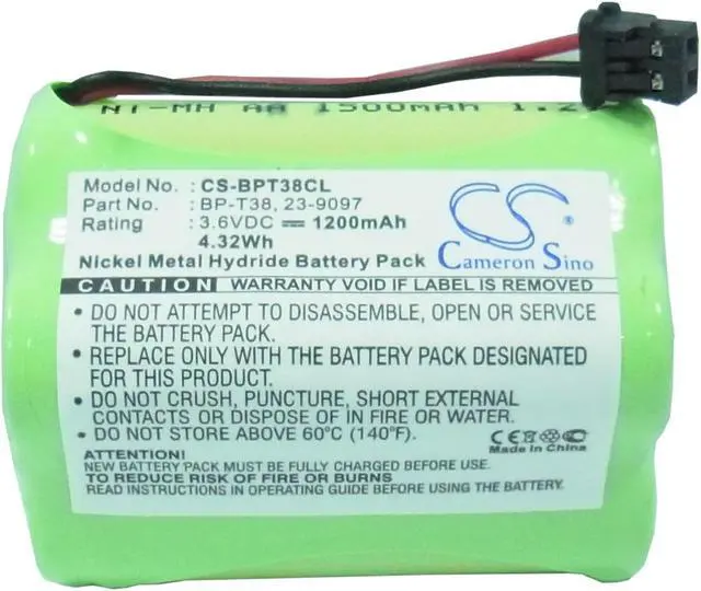 Alt view image 5 of 6 - Battery for Radio Shack Sony SPP-A2770 SPP-A2780 SPP-H273 S2720 SPP-S2730 BP-T38