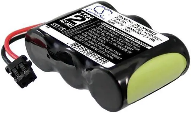 Alt view image 2 of 5 - Battery for GE BT-11 Sony BP-T16 Panasonic Type 2 HHR-P301 P-P301 KX-A36A BT185