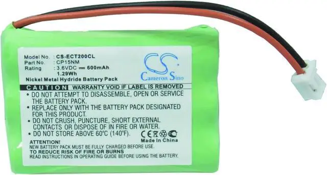 Alt view image 5 of 6 - Battery for Alcatel CP15NM GP 55AAAH3BX T274 Ericsson NC2136 Uniross BC101272