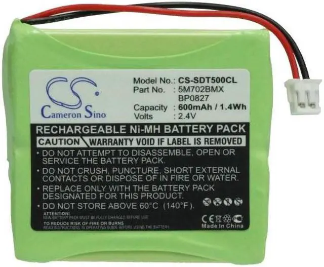 Alt view image 5 of 6 - Battery for GP BTI CP77 GP0747 VTECH Audioline T-Mobile GP0827 GP0735 5M702BMX